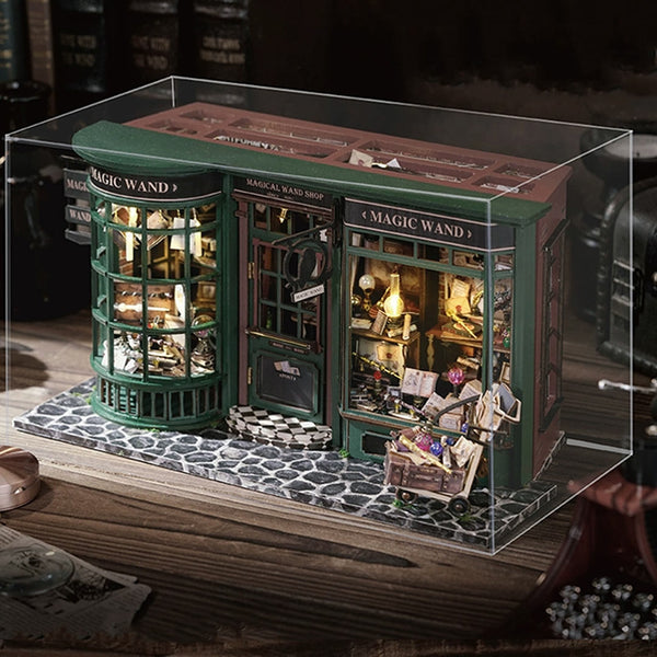 MiniMuse™ DIY-Miniaturhaus-Set | Erschaffe dein eigenes magisches LED-Puppenhaus