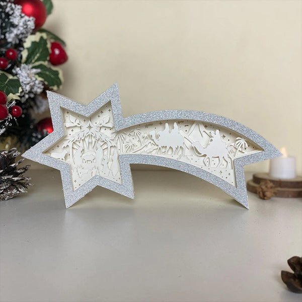 StarWood™ - LED-Weihnachtssterne aus Holz [Letzter Tag Rabatt]