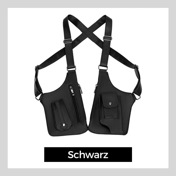Diebstahlsichere Outdoor-Unterarm-Schultertasche für Herren