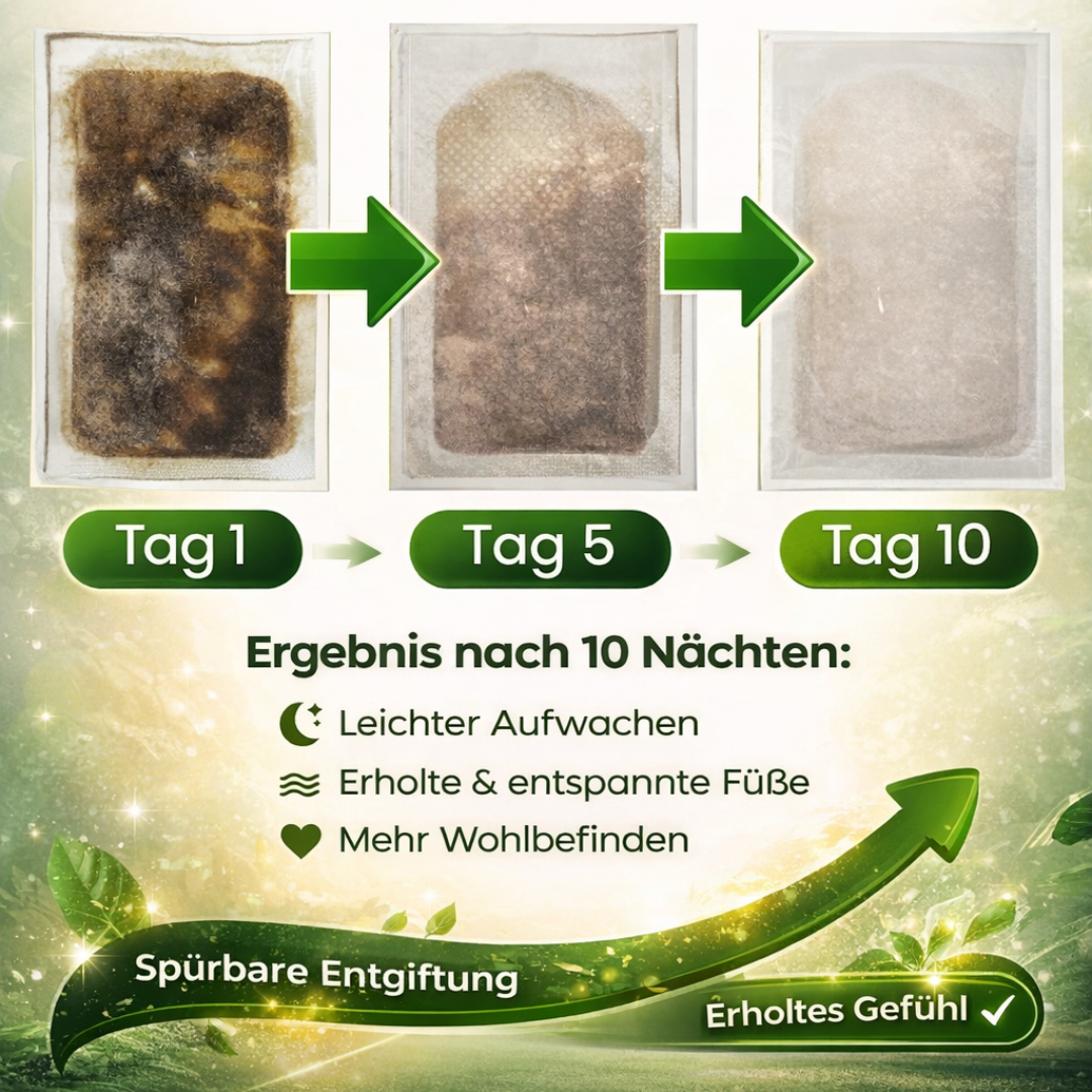 Purus Detox Fußpflaster – Sanfte Entgiftung