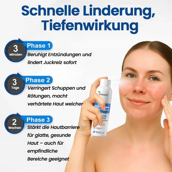 Magnesium Kräuter-Spray für Psoriasis-neigende Haut