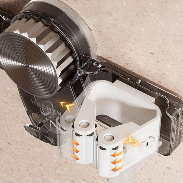 1+1 GRATIS | GripMate – Sicherer Halt für Besen &amp; Wischer ohne Bohren