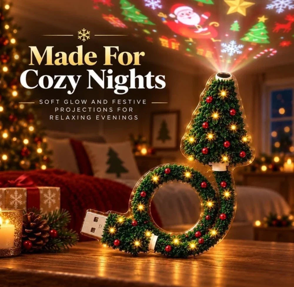 WinterBeam™ Weihnachts-Projektor | Magischer Lichterzauber für Decke & Zuhause