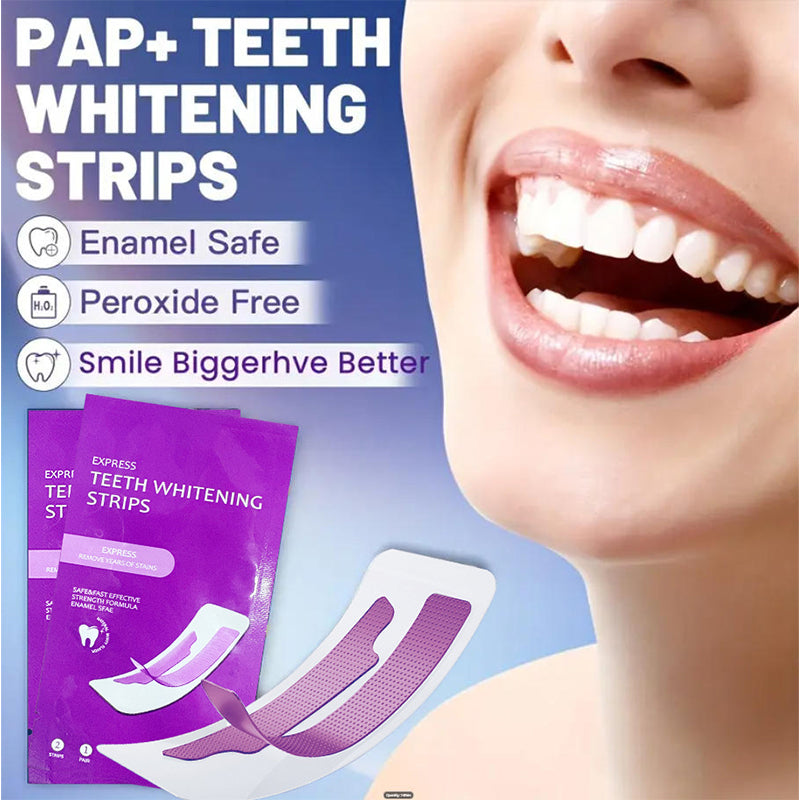 BrightSmile PAP™ | Radiant Smile Streifen 14 Stück — Mühelose Helligkeitssteigerung