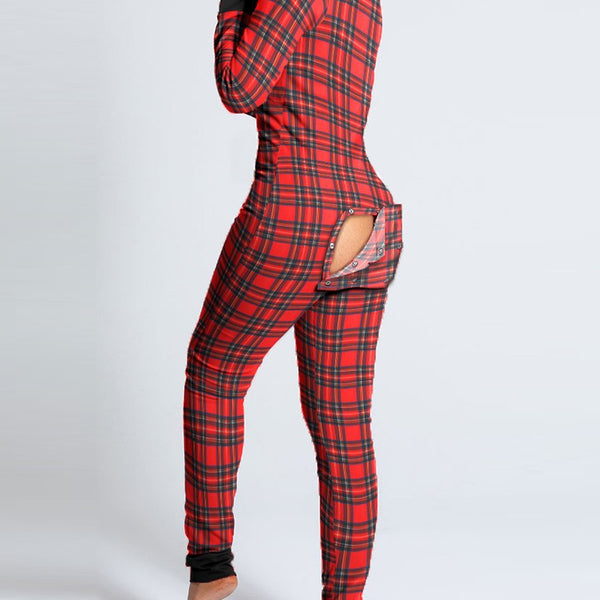 WinterGlow™ – Festlicher Jumpsuit mit Knopfleiste für Frauen