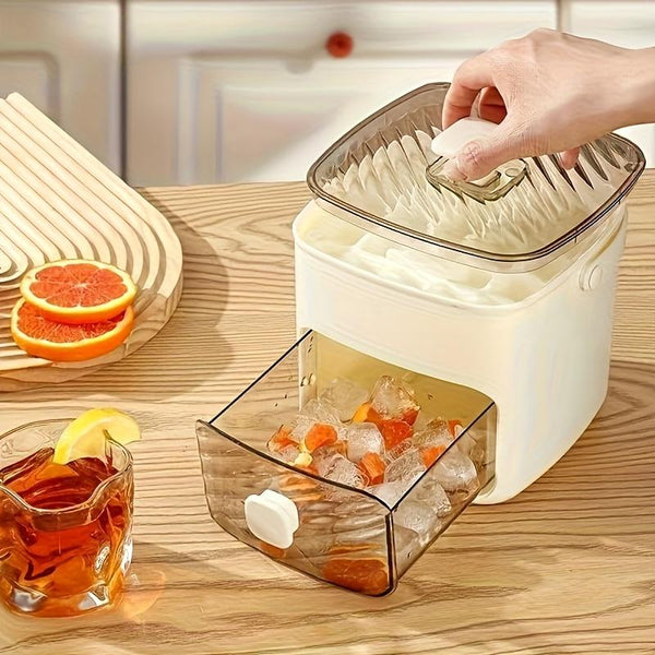 IceNest™ | 48er Eiswürfelform mit Vorratsbox & Push-Release-System