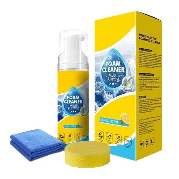 FoamBlast™ | 4-in-1 Multi-Enzym Aktivschaumreiniger für Fett, Flecken & Tiefenreinigung