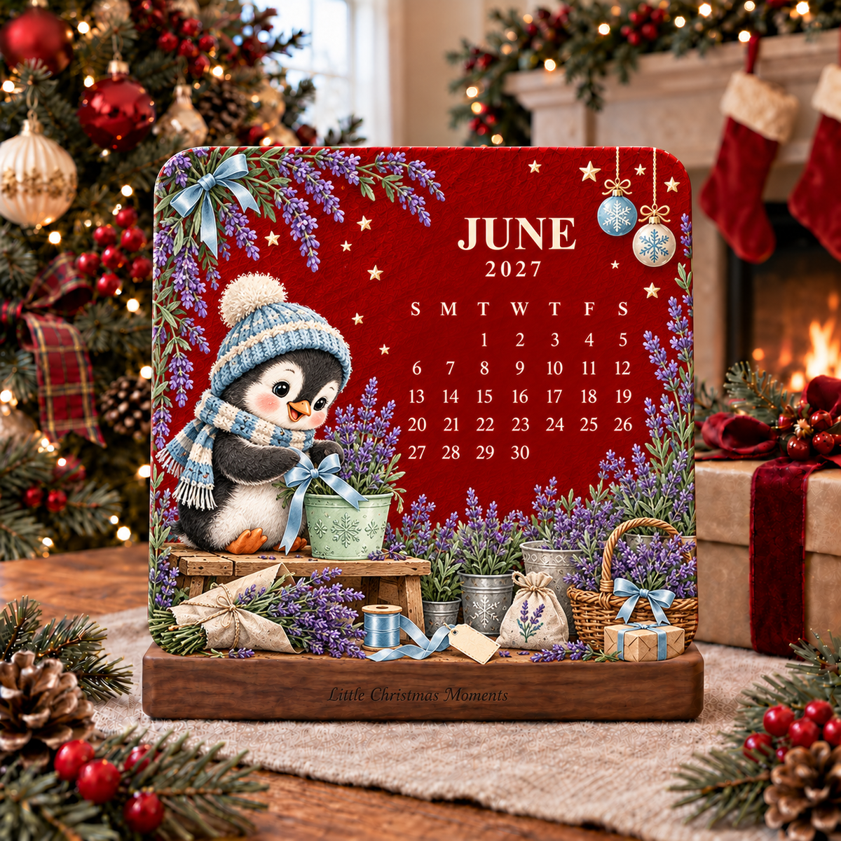 Floravera™ Pflanzbarer Dauerkalender 2027 | 12 Monate voller Blüten