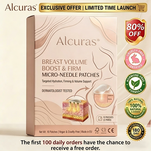 Alcuras 🔥Nano-Mikronadel-Patches für ein strafferes und gepflegteres Dekolleté