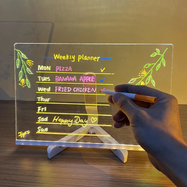 50% RABATT | GlowPad - LED-Leucht-Zeichenbrett [Letzter Tag Rabatt]