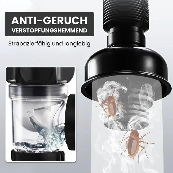 OdorBlock™ - Anti-Geruch Universal Waschbecken Abflussrohr [Letzter Tag Rabatt]