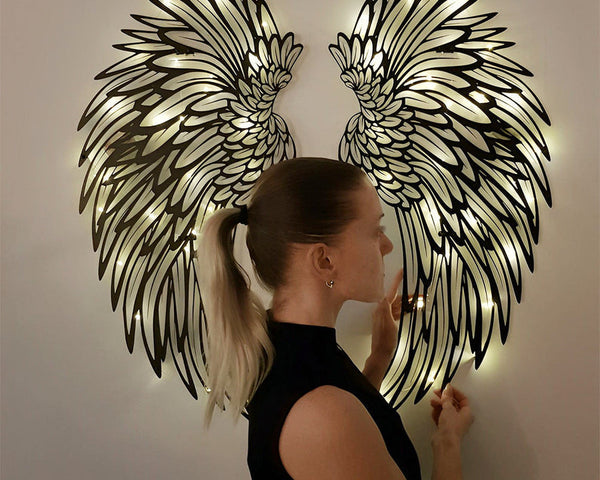 WingsLED™ | 2 Engelsflügel mit LED-Beleuchtung
