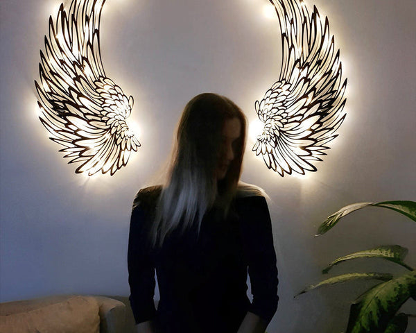 WingsLED™ | 2 Engelsflügel mit LED-Beleuchtung