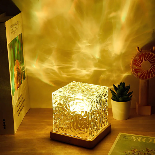 PolarGlow™ Nordlicht-Würfellampe | Magische Farben & faszinierende Raumstimmung