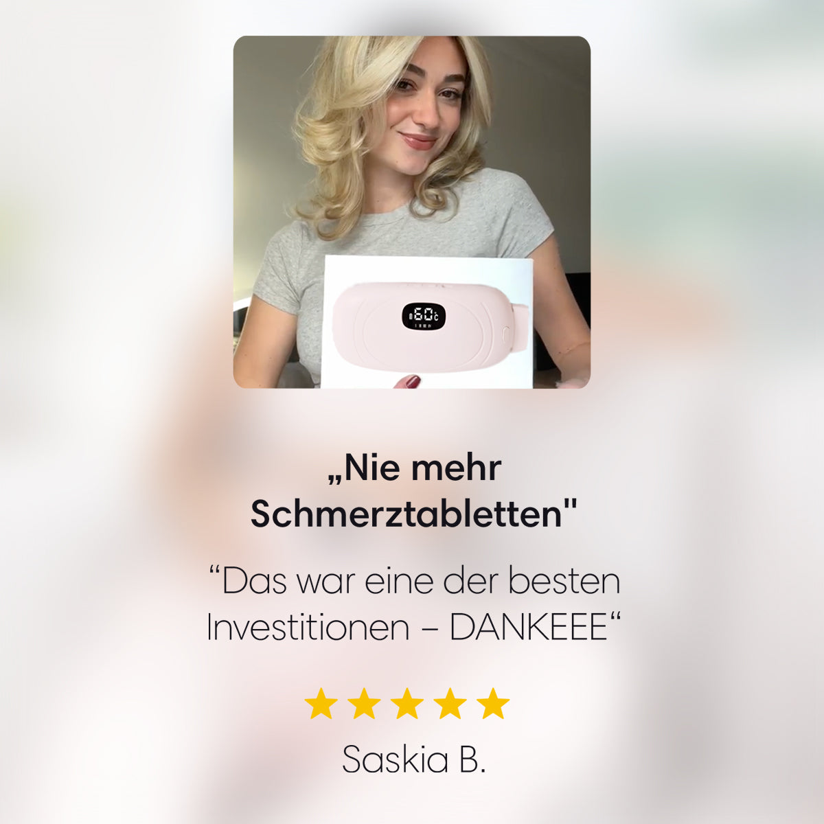 WärmeRelief™ Menstruations-Heizkissen