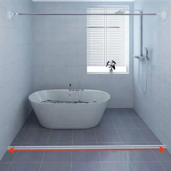 FlowLock - Wasserabweisende Silikonbarriere Für Duschen