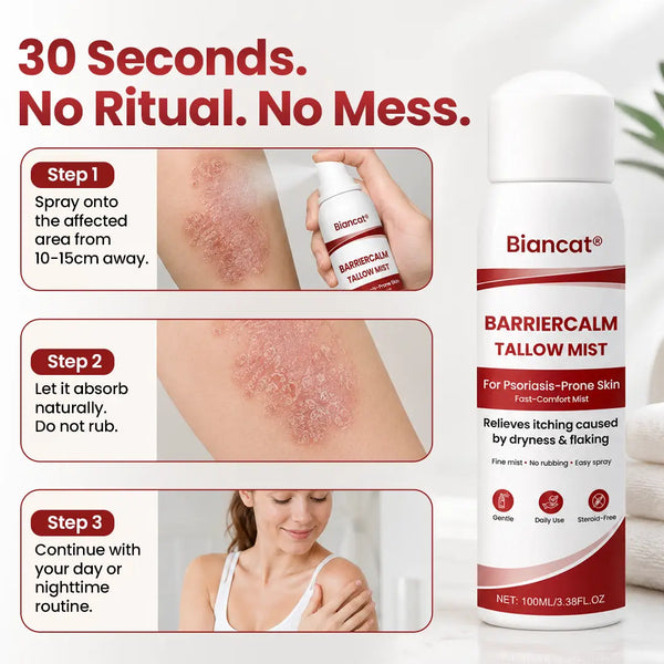 Lipièra™ BarrierCalm Tallow Mist – Für trockene, juckende & schuppige Haut