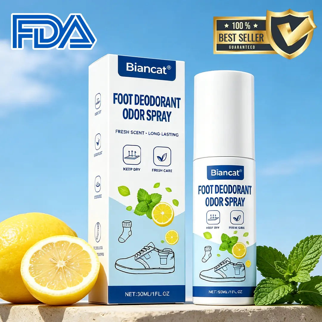 AuréFeet™ Fuß-Deodorant Spray – Gegen Fuß- & Schuhgeruch für langanhaltende Frische