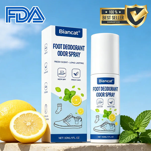 AuréFeet™ Fuß-Deodorant Spray – Gegen Fuß- & Schuhgeruch für langanhaltende Frische