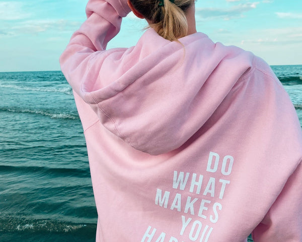 Rebecca™ Moderner Hoodie mit auffälligem Schriftzug