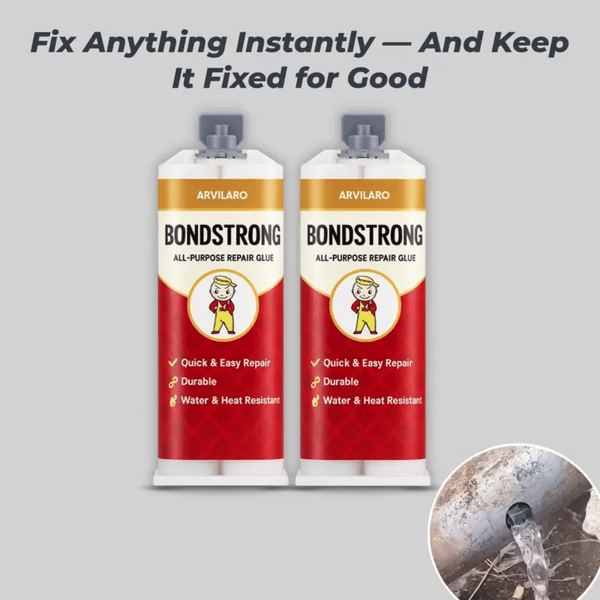 1+1 GRATIS | BondMax™ Hochleistungskleber | Extra starker Kleber für Holz, Metall & Kunststoff