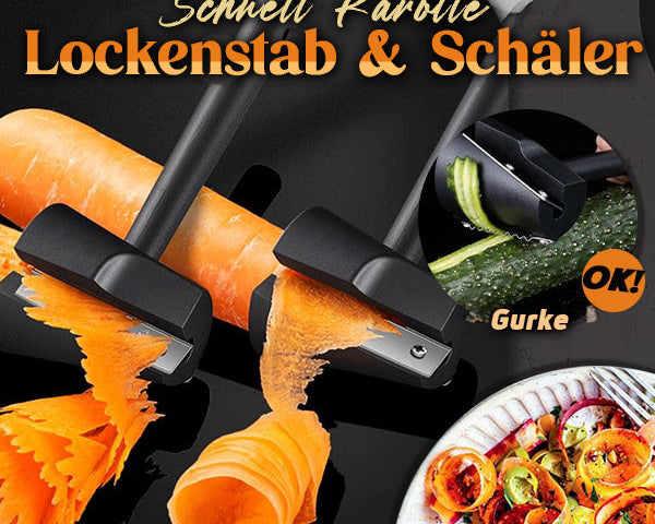 1+1 GRATIS | TwirlSlice - Mühelose Zubereitung von Gemüse [Letzter Tag Rabatt]