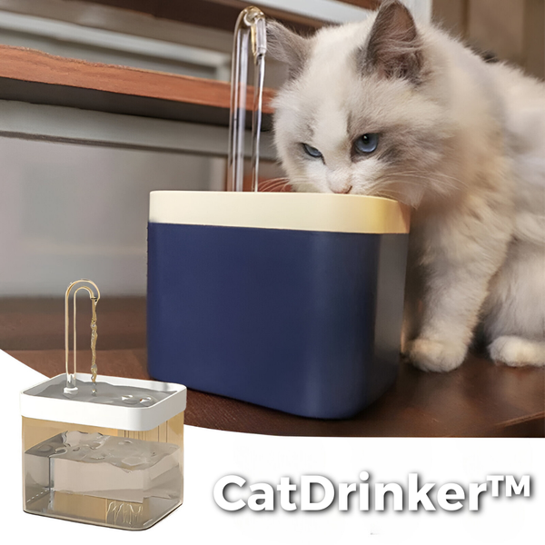 CatDrinker™- 1.5L Automatischer Wasserspender für Katzen [Letzter Tag Rabatt]