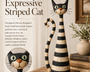 Catelina™ Vintage Katzen- & Damenfiguren – Charmantes 2-teiliges Cottage-Deko-Set