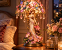 BlütenFairy™ Schmetterlingsfee-Tischlampe | Märchenhafter Lichterglanz & florale Eleganz