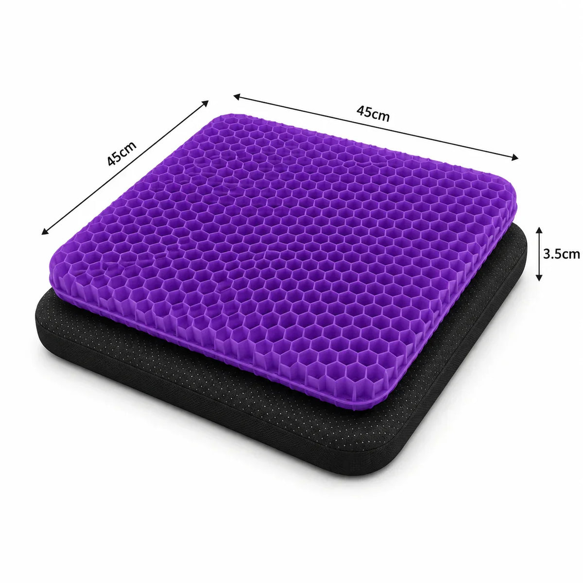 HoneyEase™ | Orthopädisches Honeycomb-Gel-Sitzkissen für maximalen Sitzkomfort