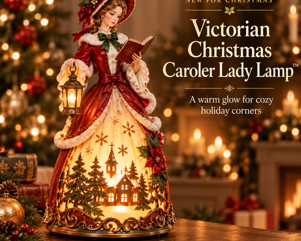 CarolaBelle™ Viktorianische Weihnachtsleuchte | Nostalgischer Festtagszauber