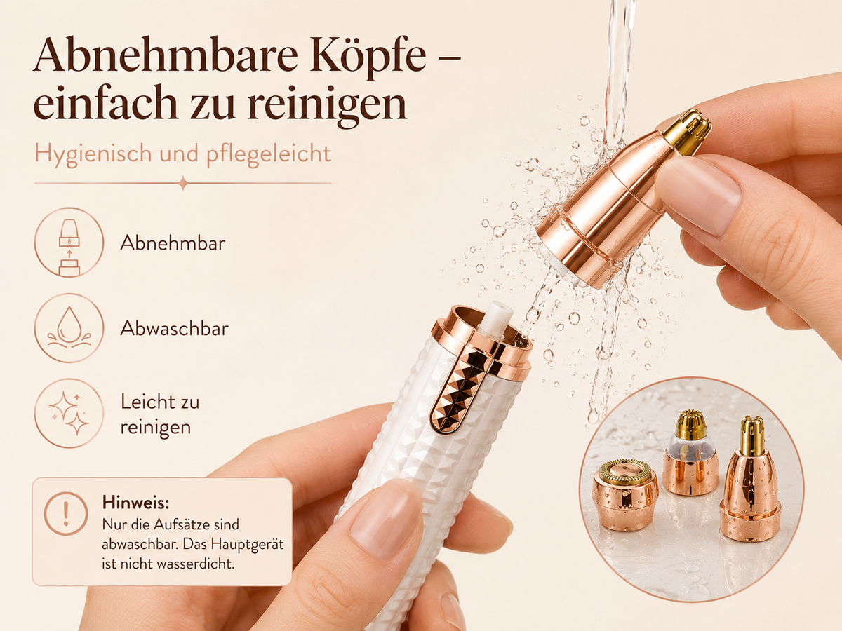 Tragbarer, multifunktionaler elektrischer Augenbrauenschneider
