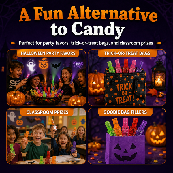 SpookyBeam™ Halloween-Fingerprojektor | Mini-Projektionen für schaurigen Partyspaß