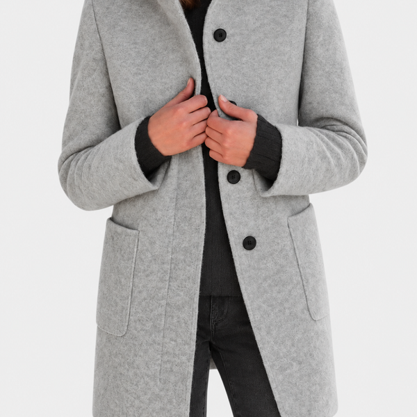 Élanora™ Midi-Mantel für Damen | Eleganter Look & vielseitiger Herbstkomfort