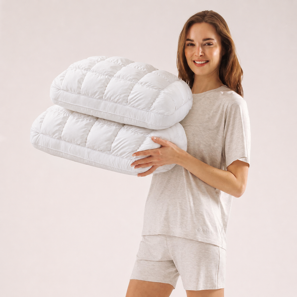 OrthoCloud™ Orthopädisches Premium-Kopfkissen – Flauschiger Komfort & Ergonomische Unterstützung