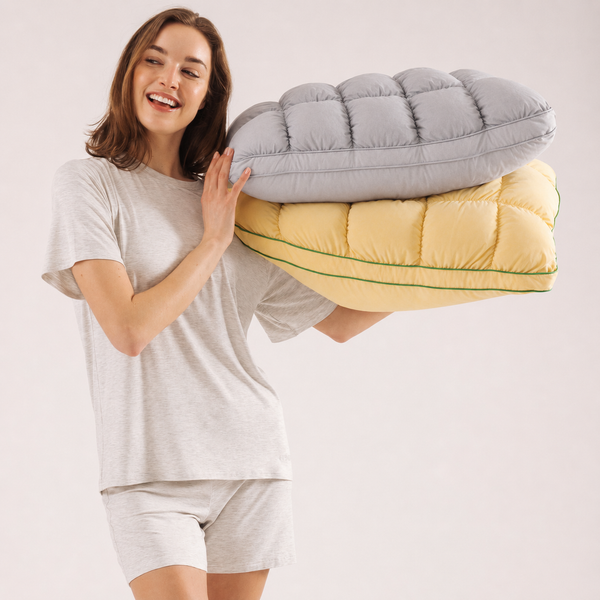 OrthoCloud™ Orthopädisches Premium-Kopfkissen – Flauschiger Komfort & Ergonomische Unterstützung