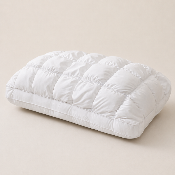 OrthoCloud™ Orthopädisches Premium-Kopfkissen – Flauschiger Komfort & Ergonomische Unterstützung