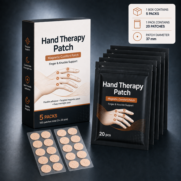 KnoxiFlex™ Magnetpflaster für Fingerknöchel – Gelenkbeschwerden lindern & Beweglichkeit unterstützen