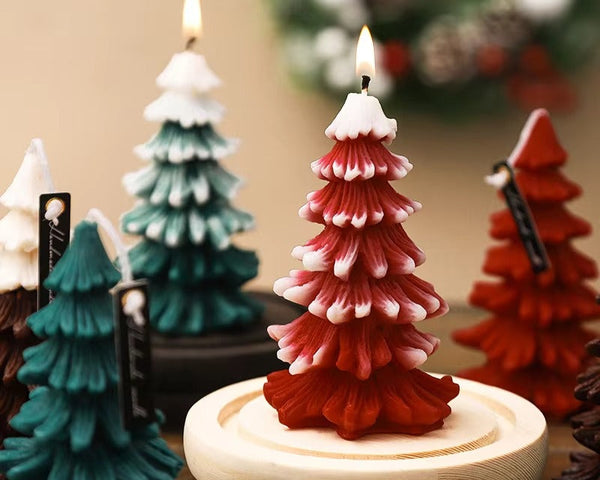 TreeEssence - Duftende Weihnachtsbaumkerze [Letzter Tag Rabatt]