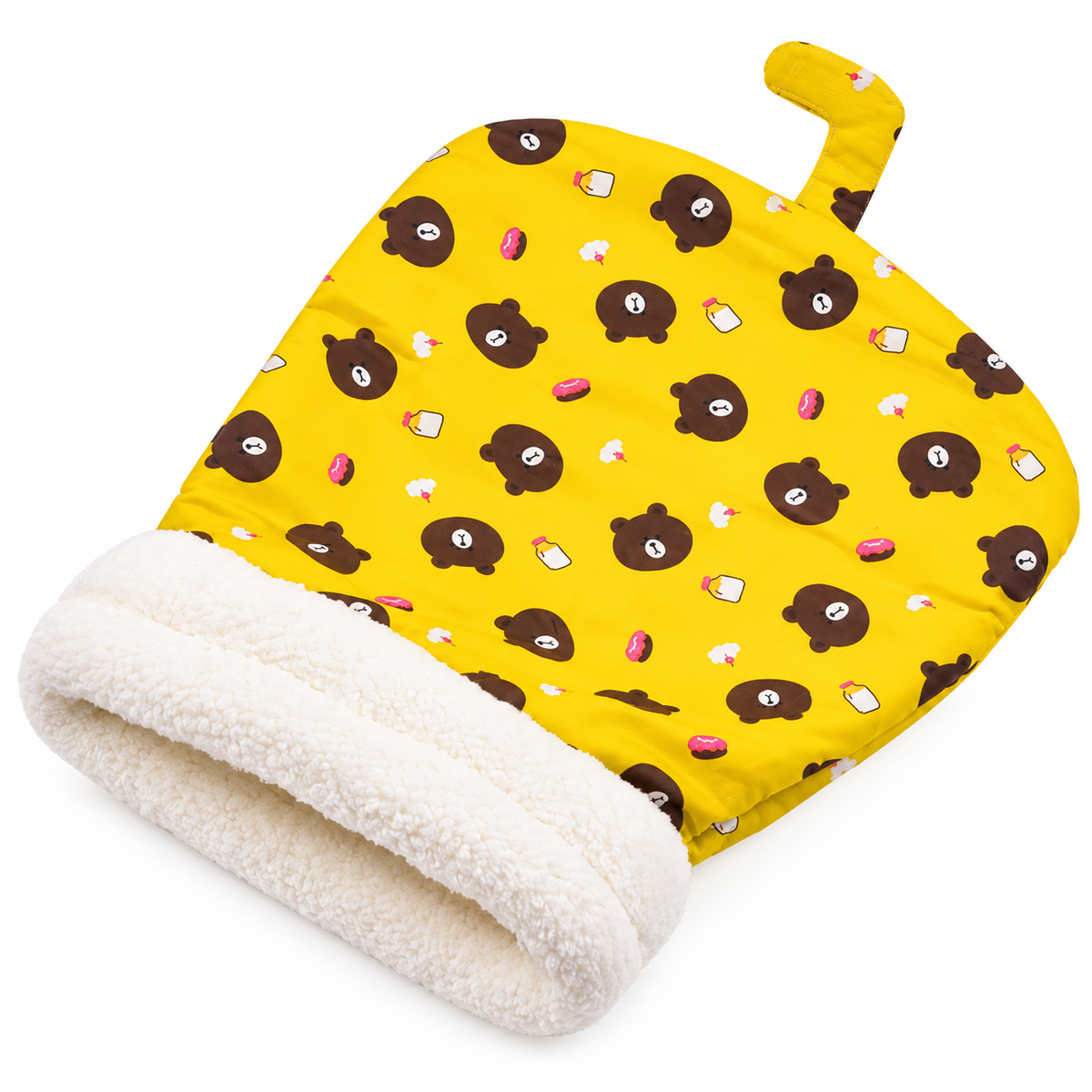PurrHaven™ Katzenschlafsack | Kuscheliger Plüschkomfort