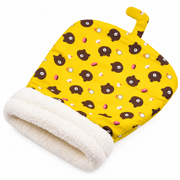 PurrHaven™ Katzenschlafsack | Kuscheliger Plüschkomfort