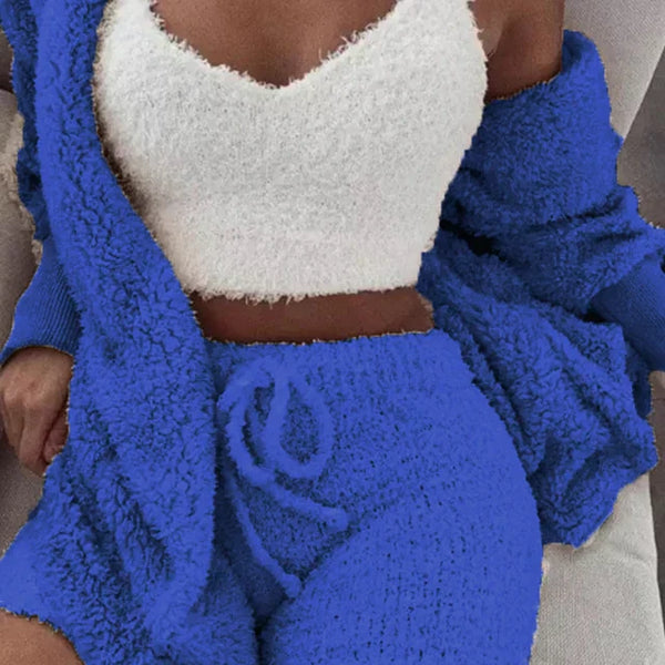 Abigail™ - Kuscheliges Pyjama Strick set