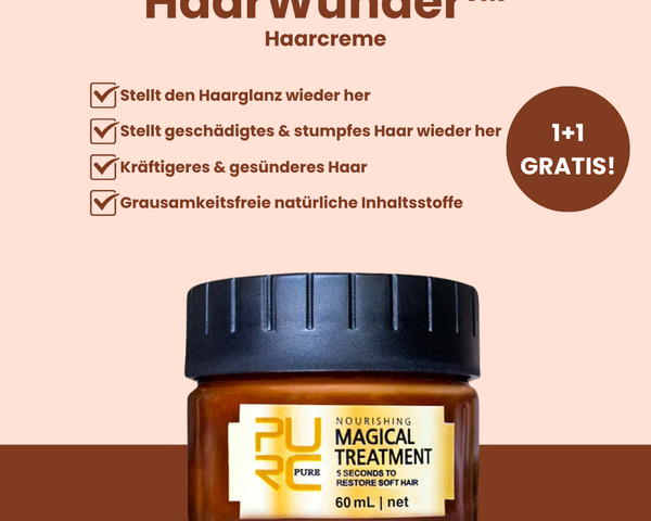 Letzter Tag 1+1 GRATIS🔥I HaarWunder™ Haarcreme