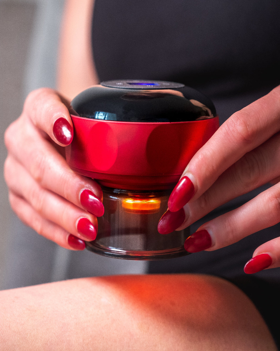 ThermaCupp™ | Schröpfmassagegerät mit Wärme & Rotlicht – Für Schnellere Muskelentspannung