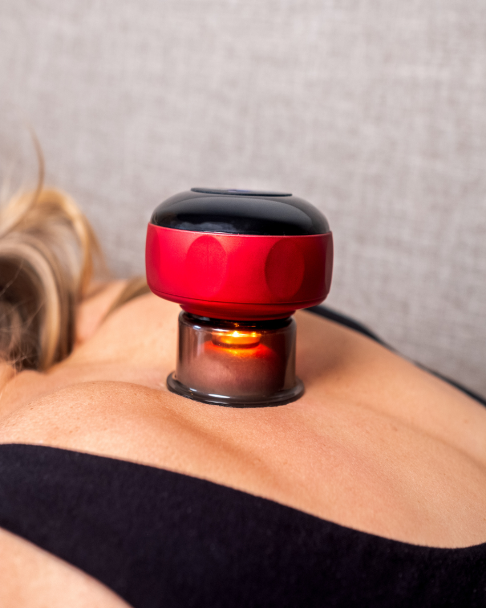 ThermaCupp™ | Schröpfmassagegerät mit Wärme & Rotlicht – Für Schnellere Muskelentspannung
