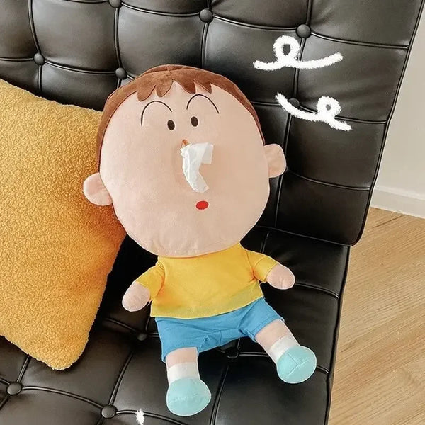 EasyPly™ – Lustiger Cartoon-Plüsch Taschentuchhalter | Weiche & Niedliche Aufbewahrung