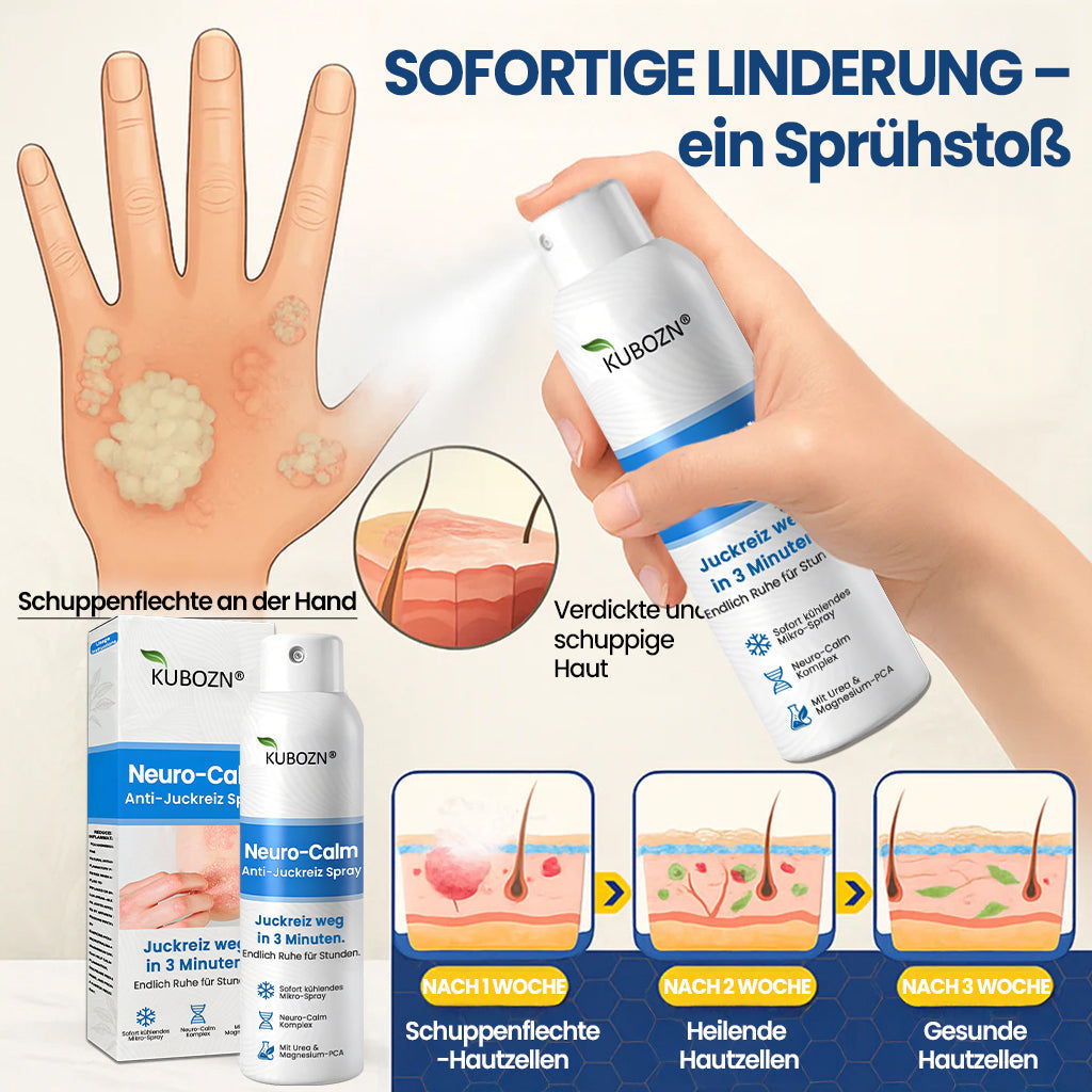Magnesium Kräuter-Spray für Psoriasis-neigende Haut