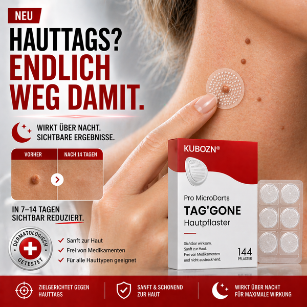 Hautpflaster zur Skin-Tag-Entfernung