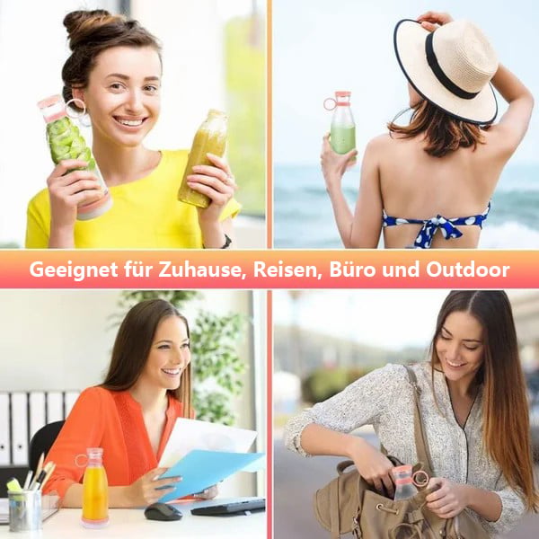 🔈🍹Bestseller Tragbarer Entsafter | Frischer Saft überall und jederzeit