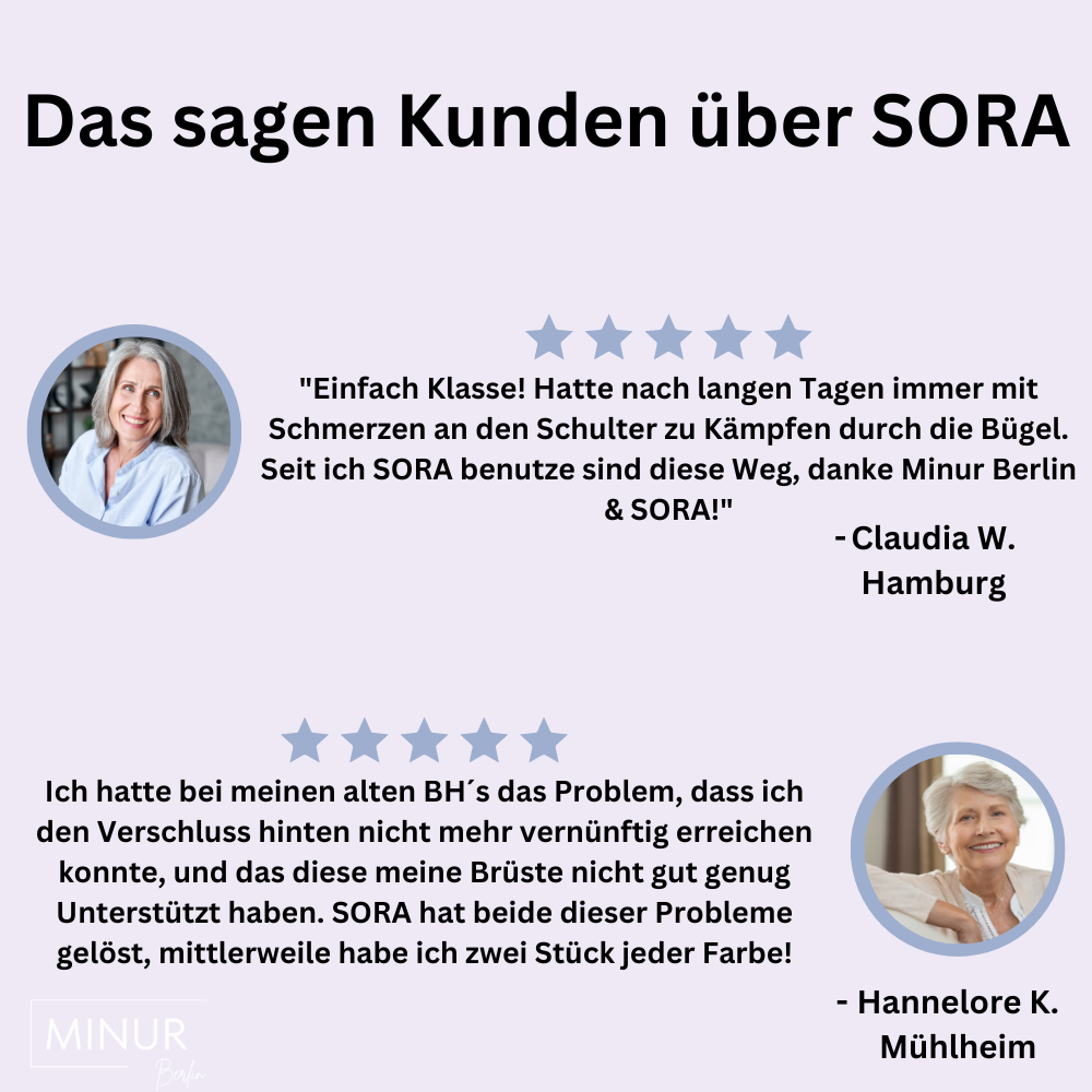Sora™ – Formender Komfort-BH mit Spitzen-Design (1+1 GRATIS)